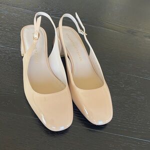 Stuart Weitzman Adobe Slingback Heels